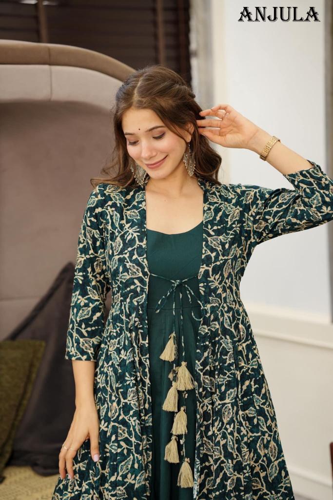 Anjula Vol 2 Fancy Gown Western Wear Collection Manufacturer Surat