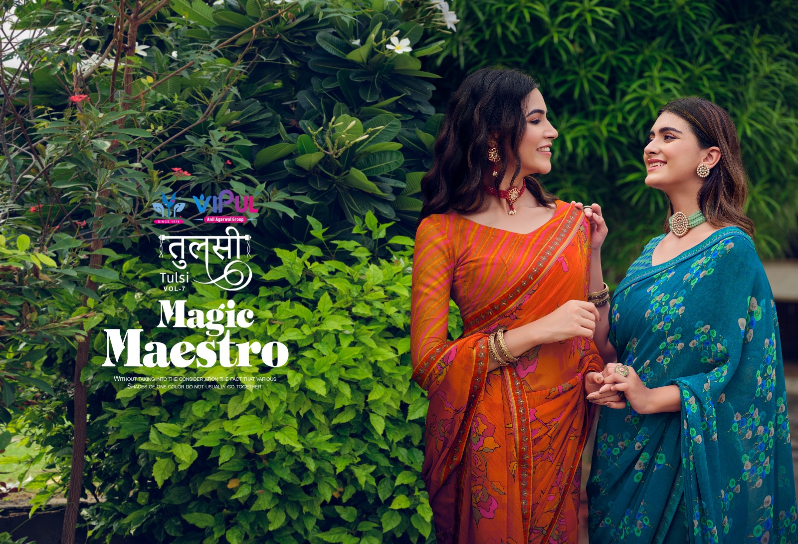 Tulsi Vol 7 Regular Wear Georgette Printed Saree Collection Manufacturer Surat