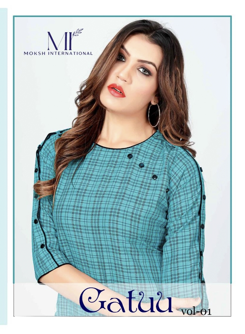 Gattu Vol 1 Moaksh International Lining Cotton Short Tops