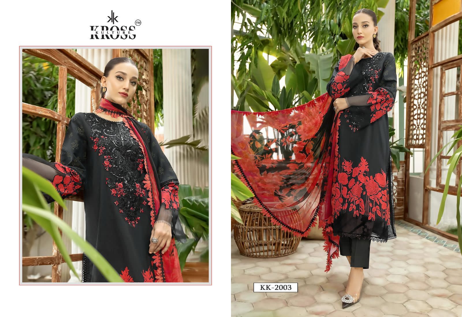 Ayesha Zara Hit Design Kk 2001 Or 2003 Pure Cotton Suits