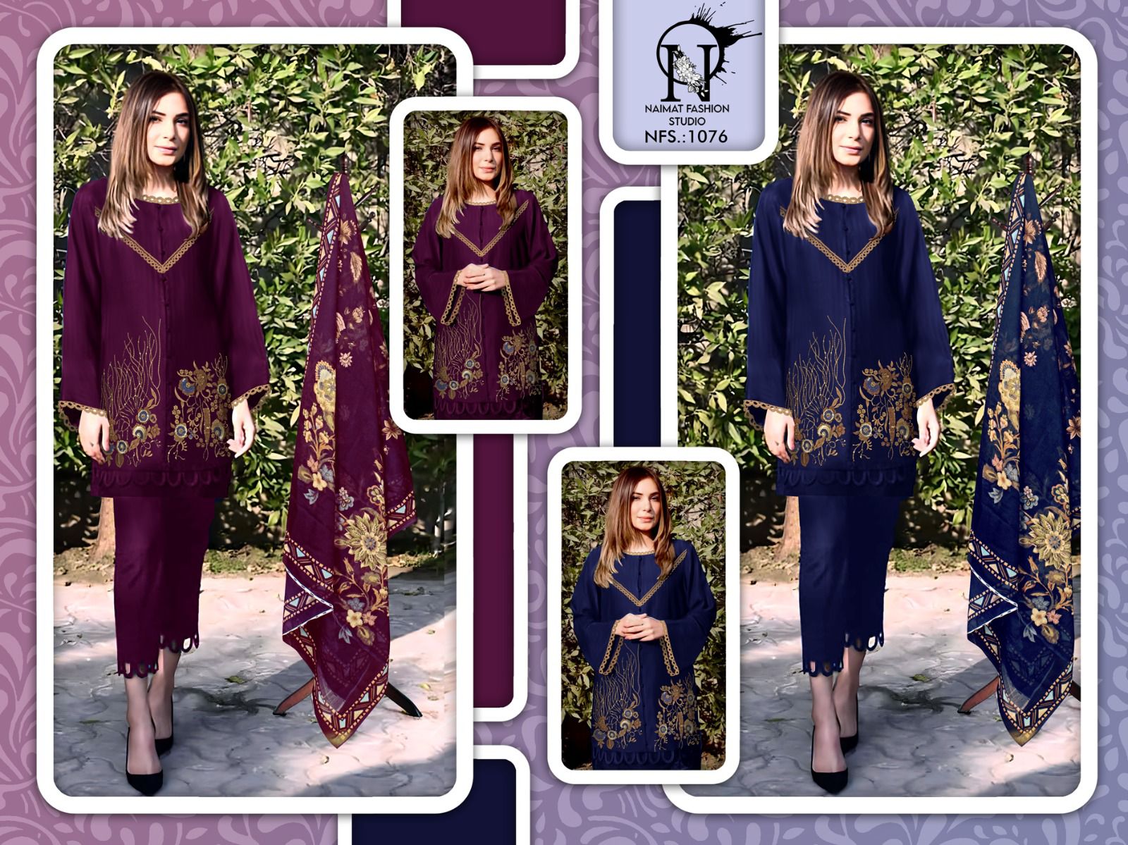 Nfs 1076 Naimat Fashion Studio Look Classy Designer Collection