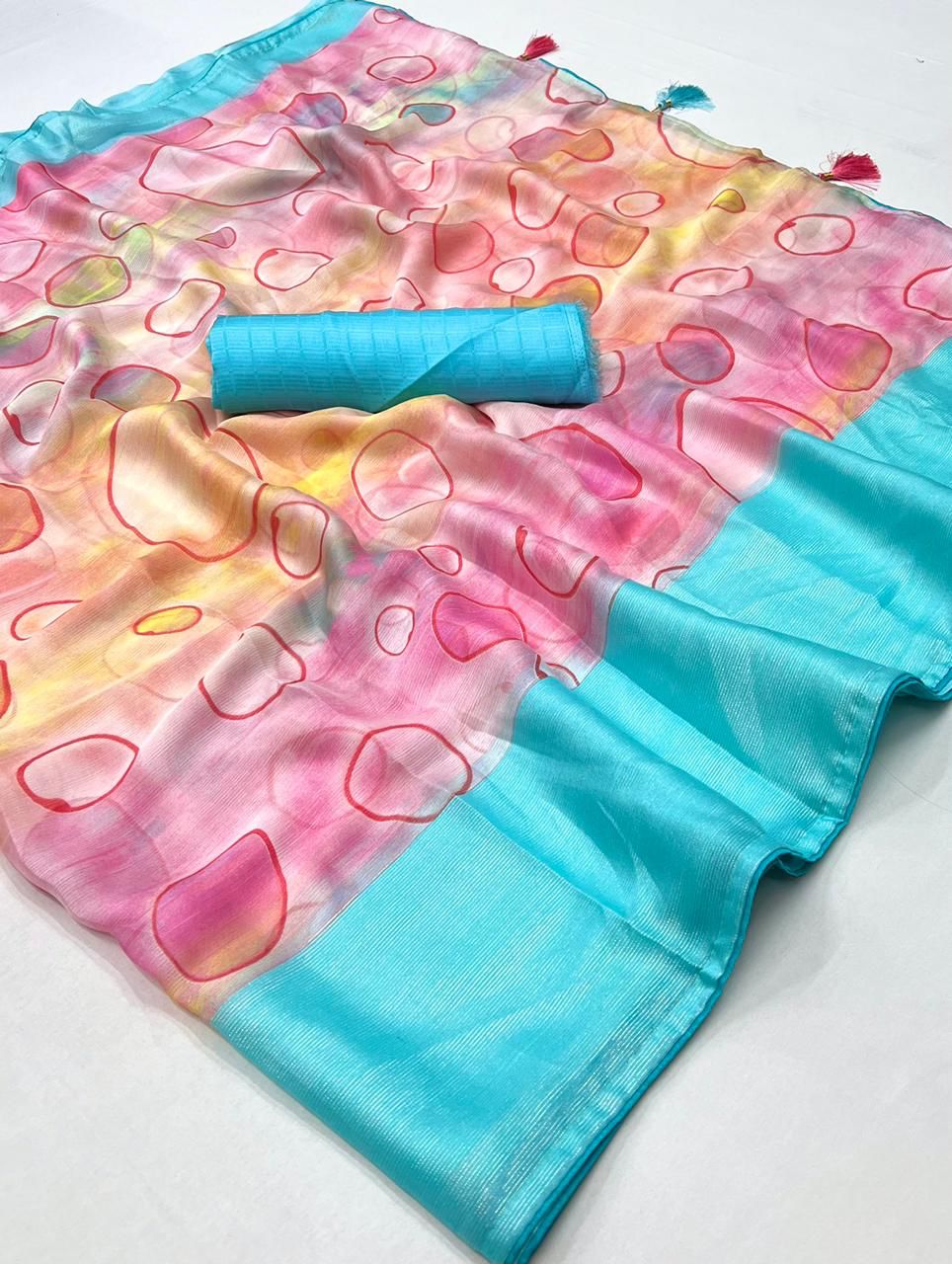 Aanandi Lt Fabric Regular Wear Saree