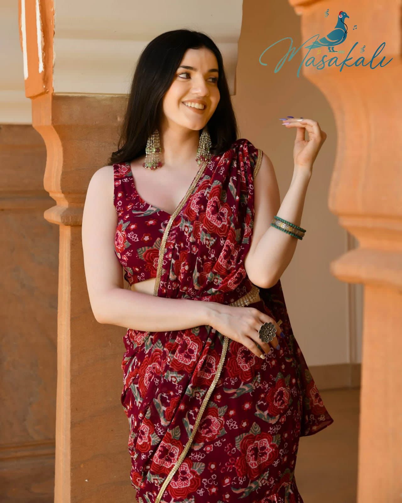 Masakali Vol 2 Plazzo And Sharara Drape Saree Collection