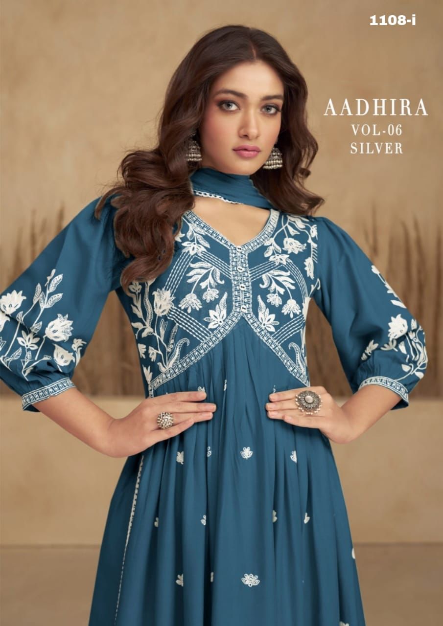 Aadhira Vol 5 And 6 Color Nayra Style Wear Collection