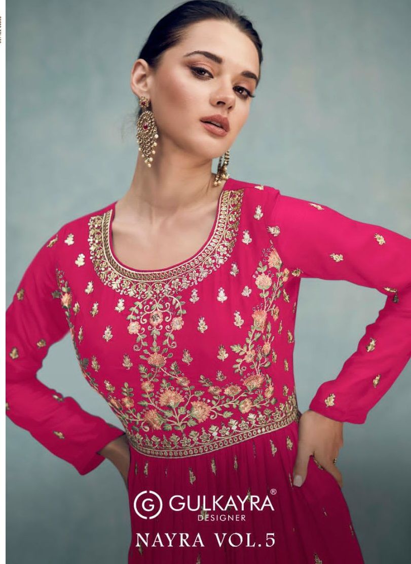 Nayra Vol 5 Gulkayra Designer Nayra Style Georgette Collection