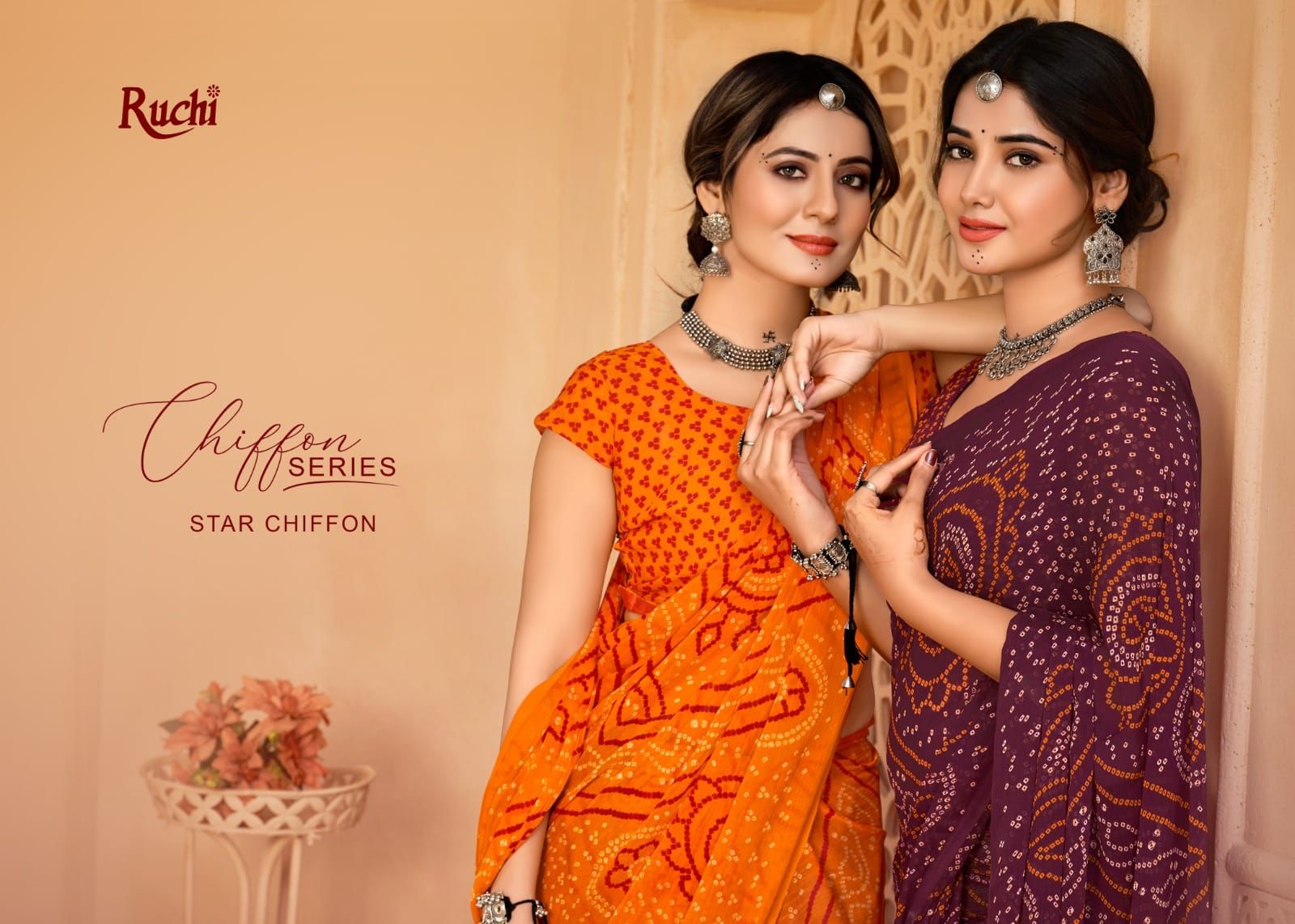 Star Chiffon 134 Ruchi Sarees