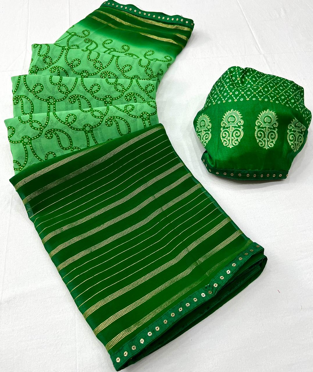 Jhalak Lt Fabric Regular Wear Saree Collection