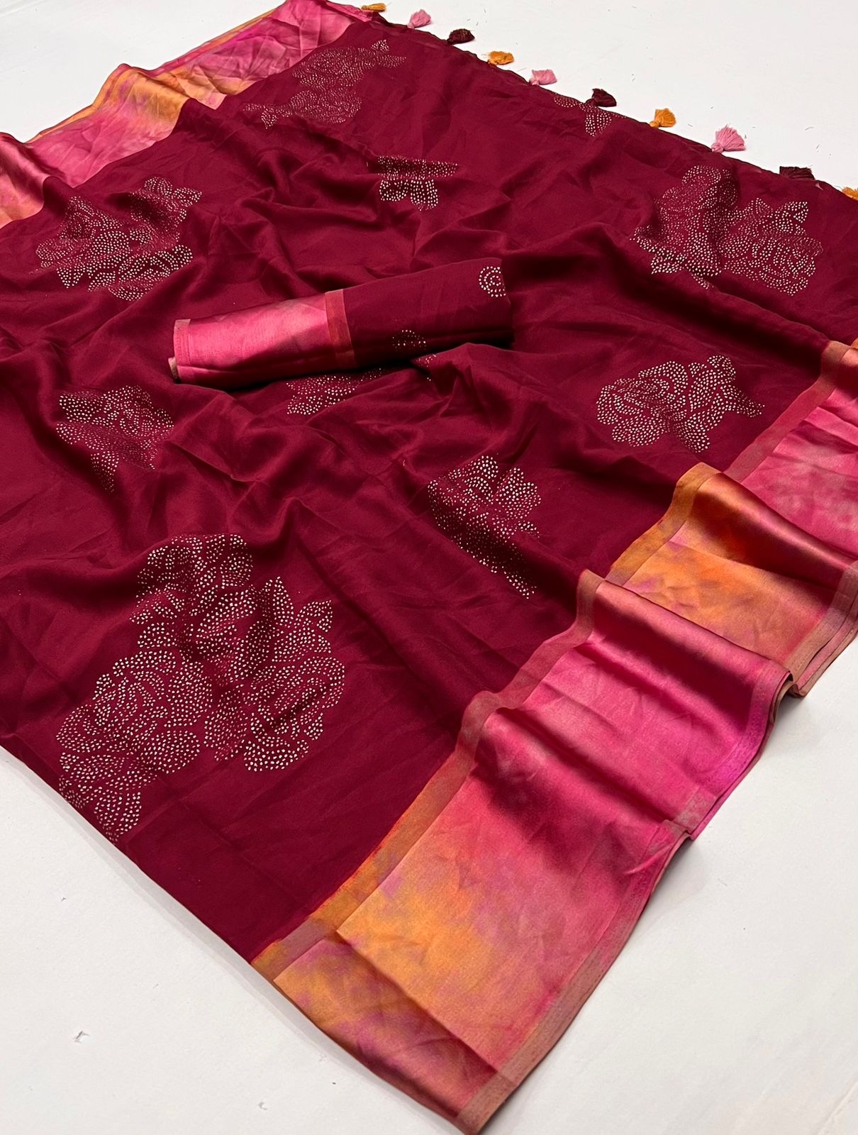 Zamaka Dhaga Fancy Sarees