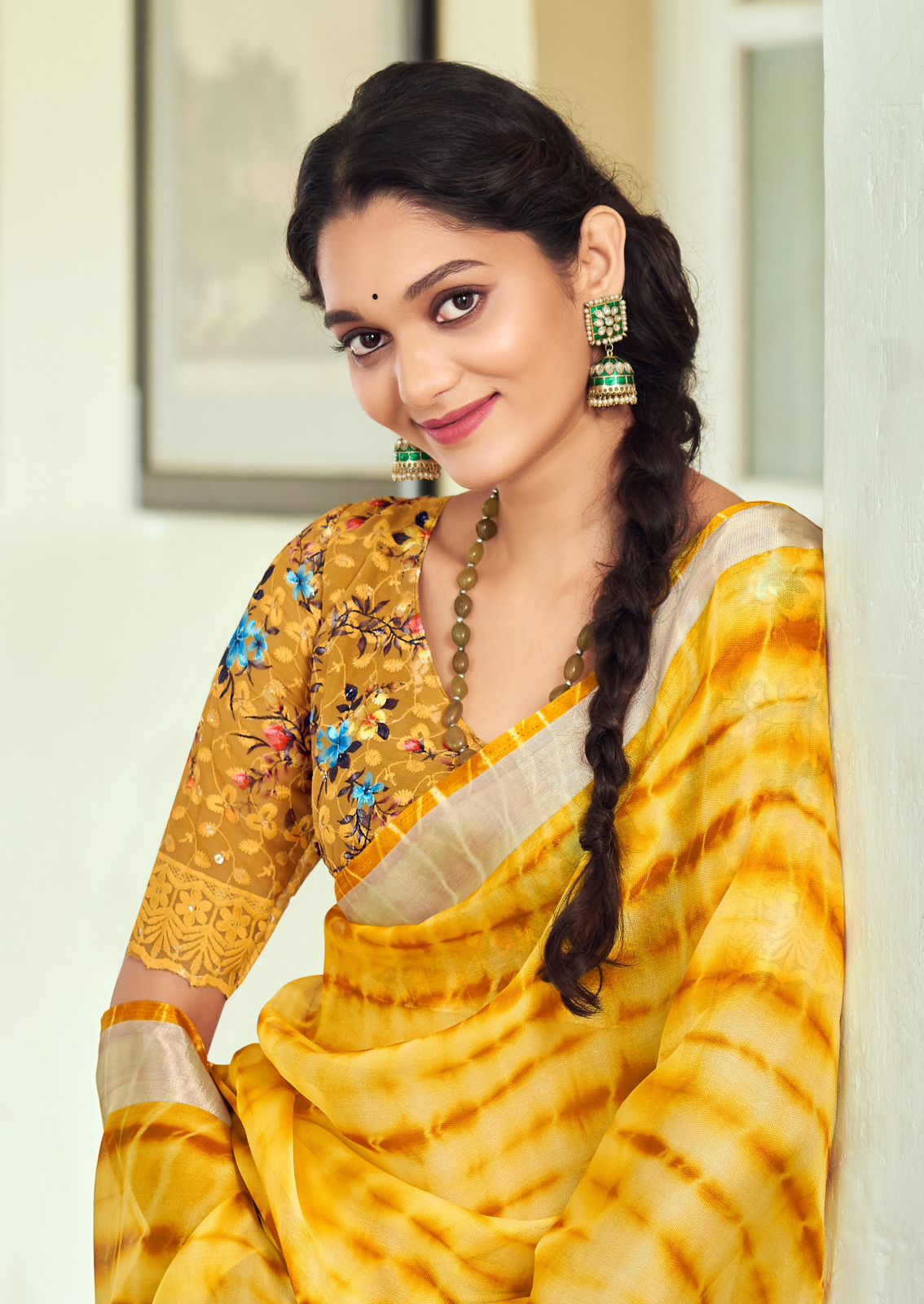 Garima Lt Fabric Organza Fancy Sarees