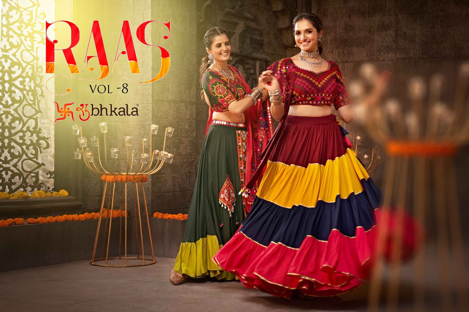 Raas Vol 8 Shubhkala New Navratri Chaniya Choli Collection