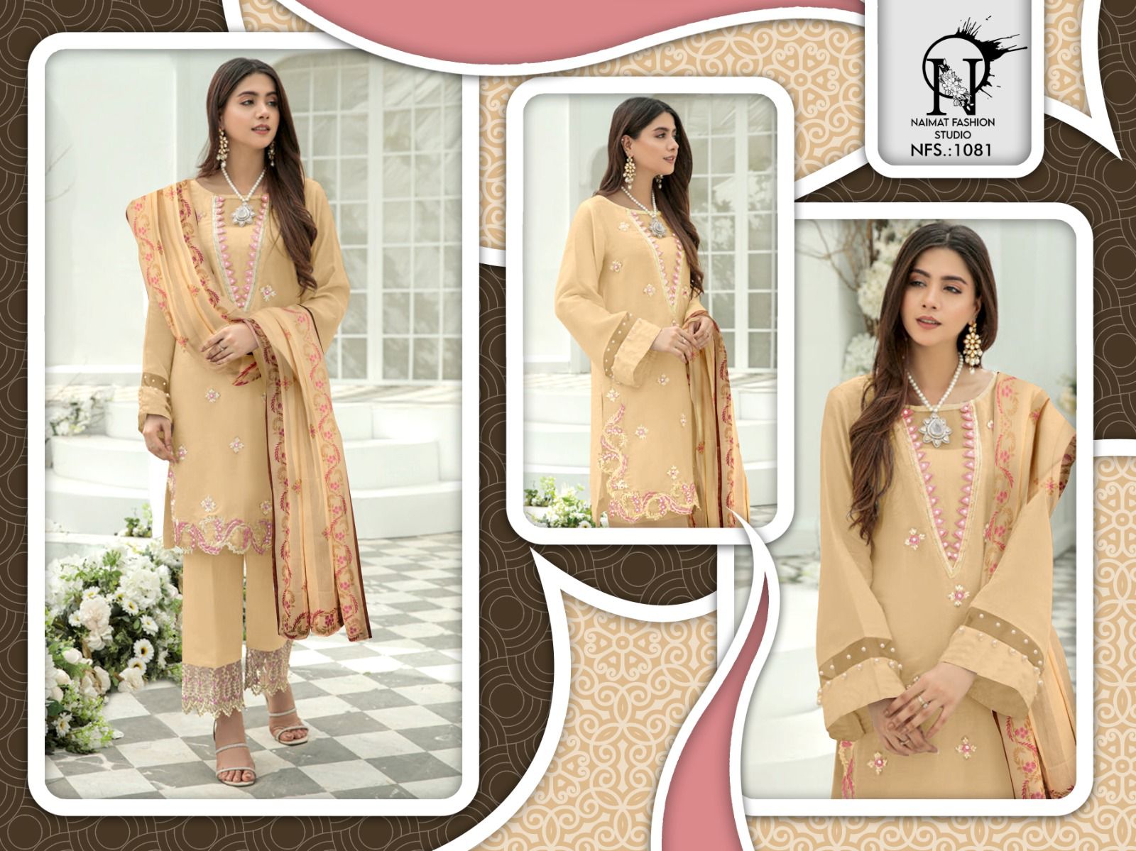 Nfs 1081 Naimat Fashion Studio Designer Pcs Concept