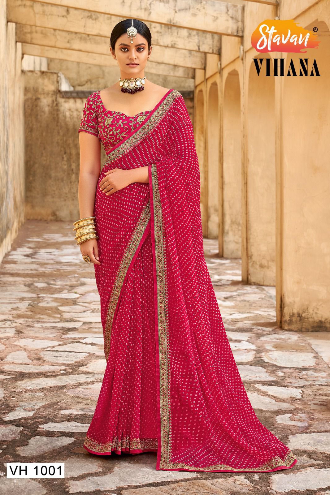 Vihana Hits Stavan Georgette Sarees