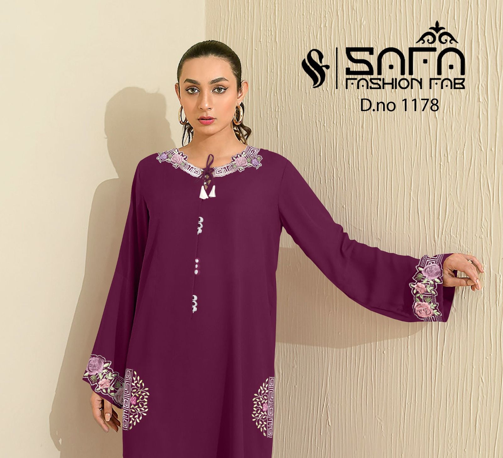 Sf 1178 Safa Fashion Fab Laxuria Pret Formal Wear Collection