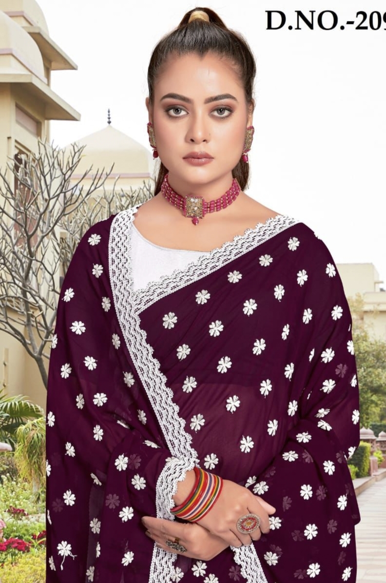 Kritika Utsav Nari Georgette Saree Collection