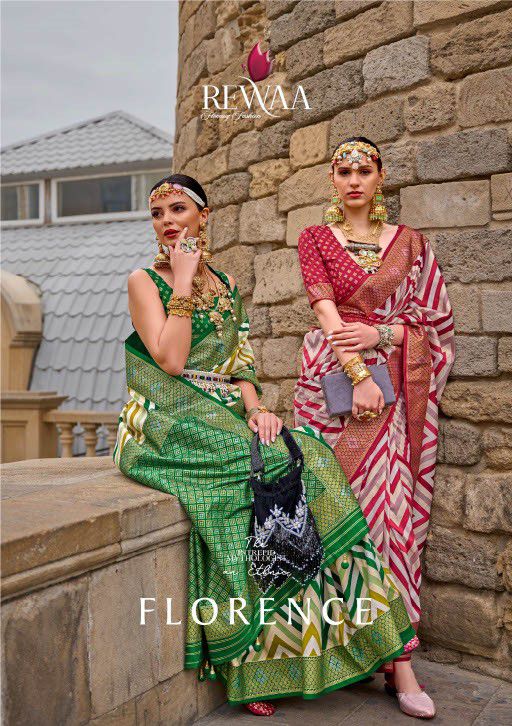 Rewaa New Launching Florence Vp Silk Unique Design Manufacturing Surat