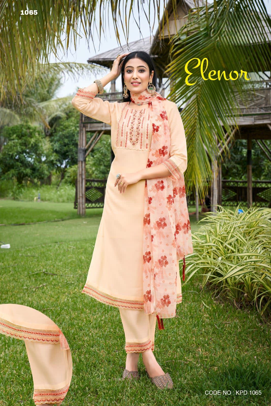 Elenor Viscose Top Bottom Duppata Collection Manufacturer Surat