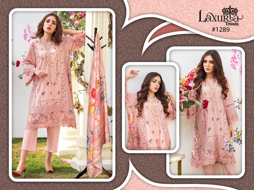 Laxuria Trendz D No 1289 Stylish Exclusive Pakistani Concept