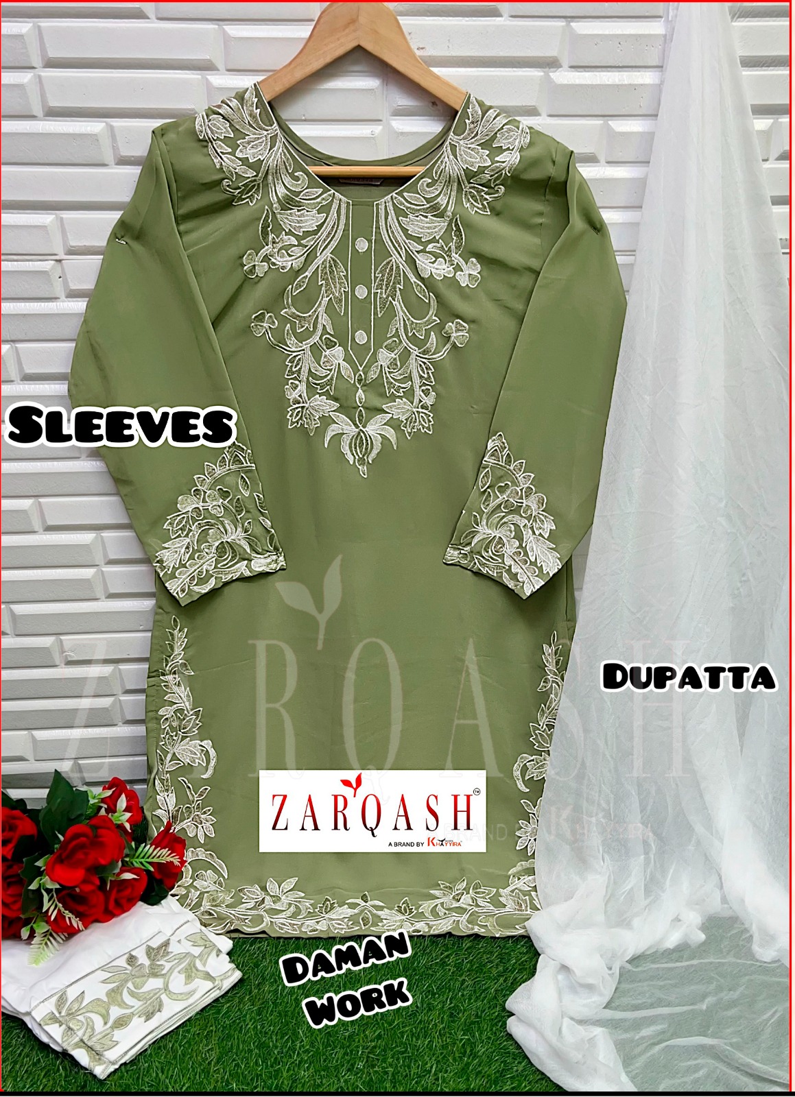 Z 168 Zarqash Readymade Georgette Pakistani Suits
