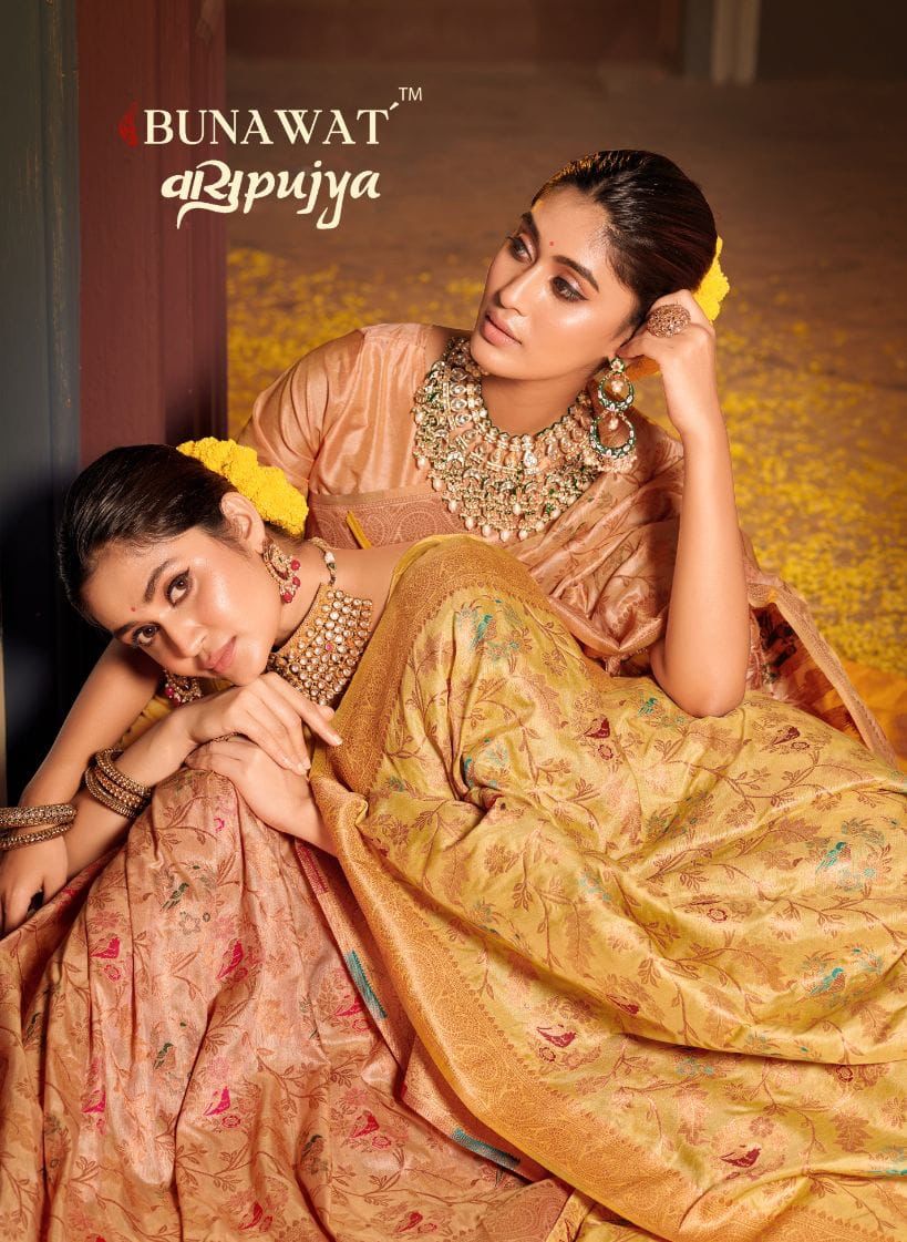 Vastupujya Bunawat Banarasi Silk