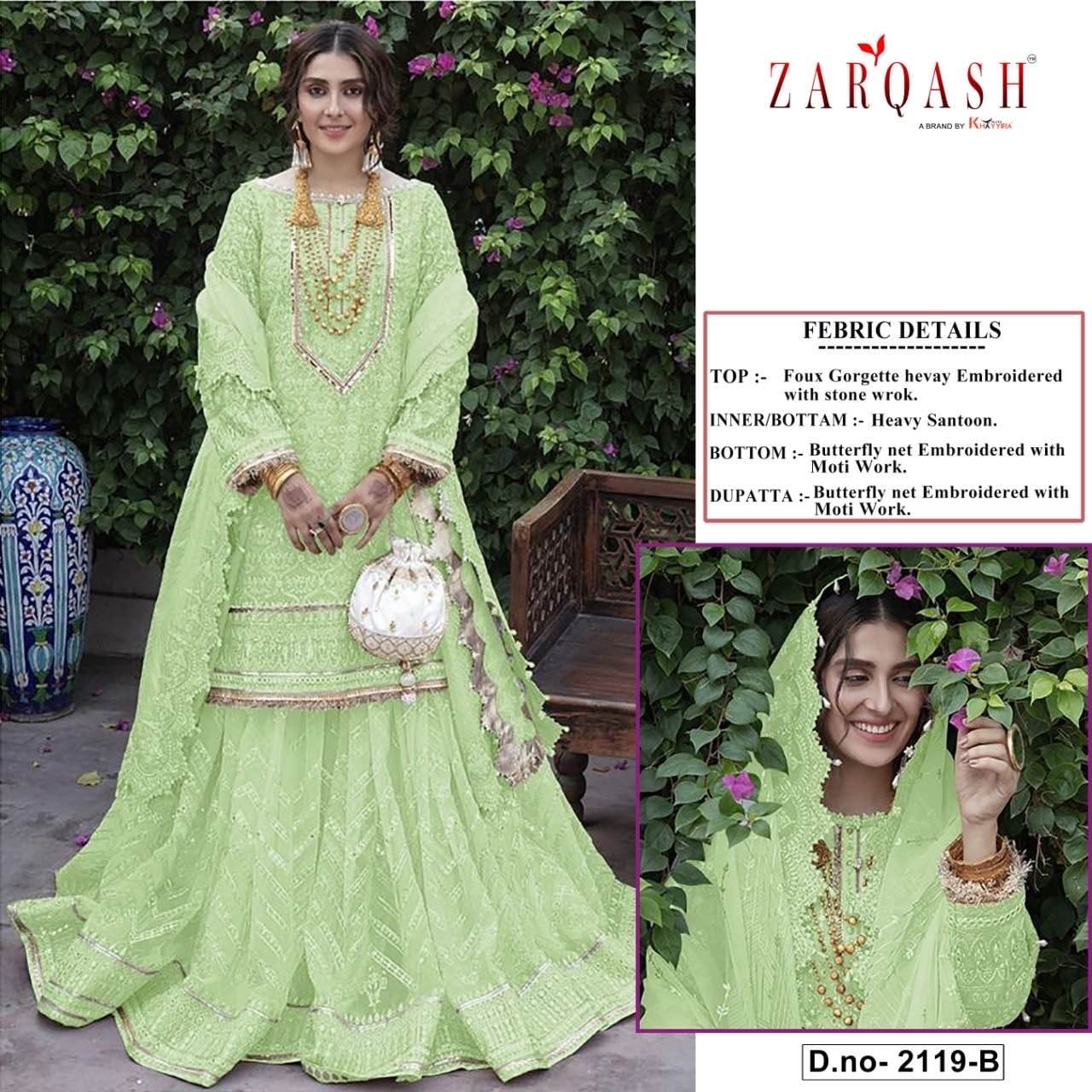 Zarqash D No 2119 Pakistani Concept