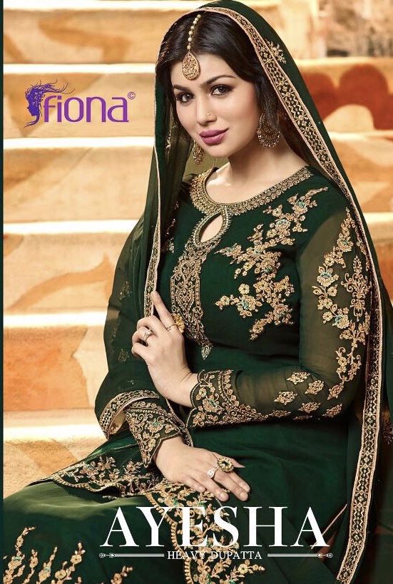 Fiona Ayesha Heavy Dupatta 21961 Series Designer Salwar Suit