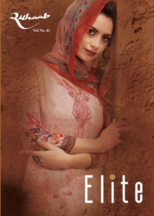 Shivam Ruhaab Elite 9081 Series Jam Satin Print Suit Saller