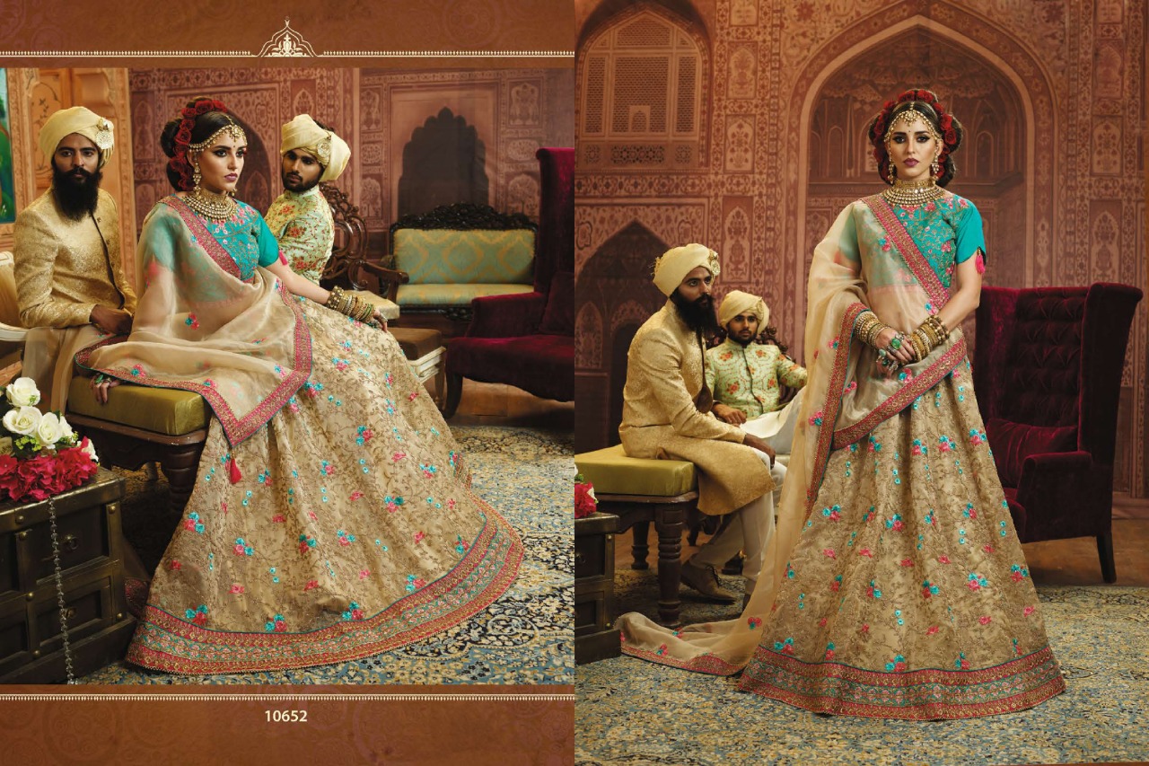 Riddhoo 10652 Inspire Party Wear Lehnga Choli Single Available