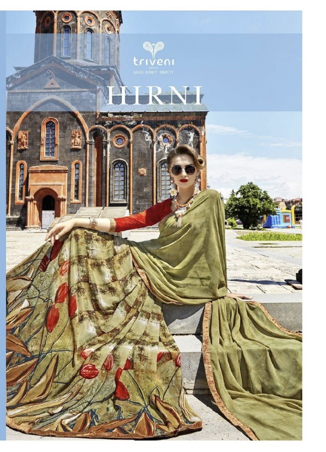 Hirni By Triveni 11501 Series Designer Printed Saree Catlog Wholesale Dealer And Supplier Surat