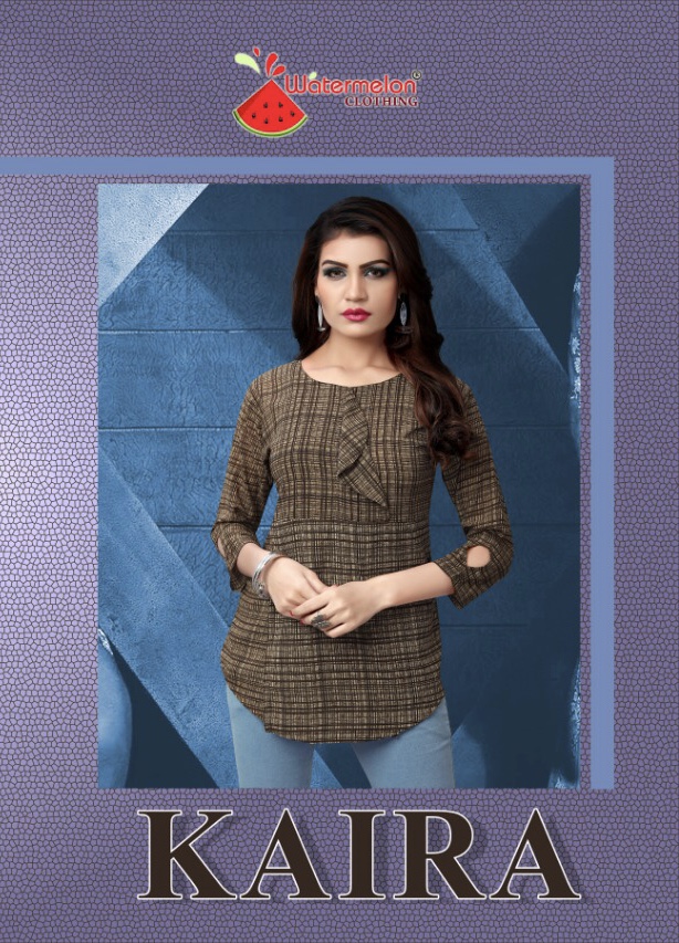 Kaira By Watermelon 1701 Series Pure Dimound Georgette Kurti Catlog Wholesale Dealer Surat