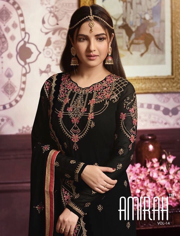 Amirah Vol 14 By Amirah 10061 Series Designer Party Wear Salwar Kameez Catlog Wholesale Dealer Surat
