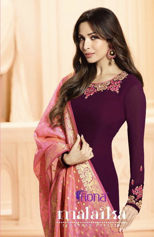 Fiona Malaika Jacquard Dupatta 21981 Series Designer Suit Collection Wholesale Dealer And Supplier S...