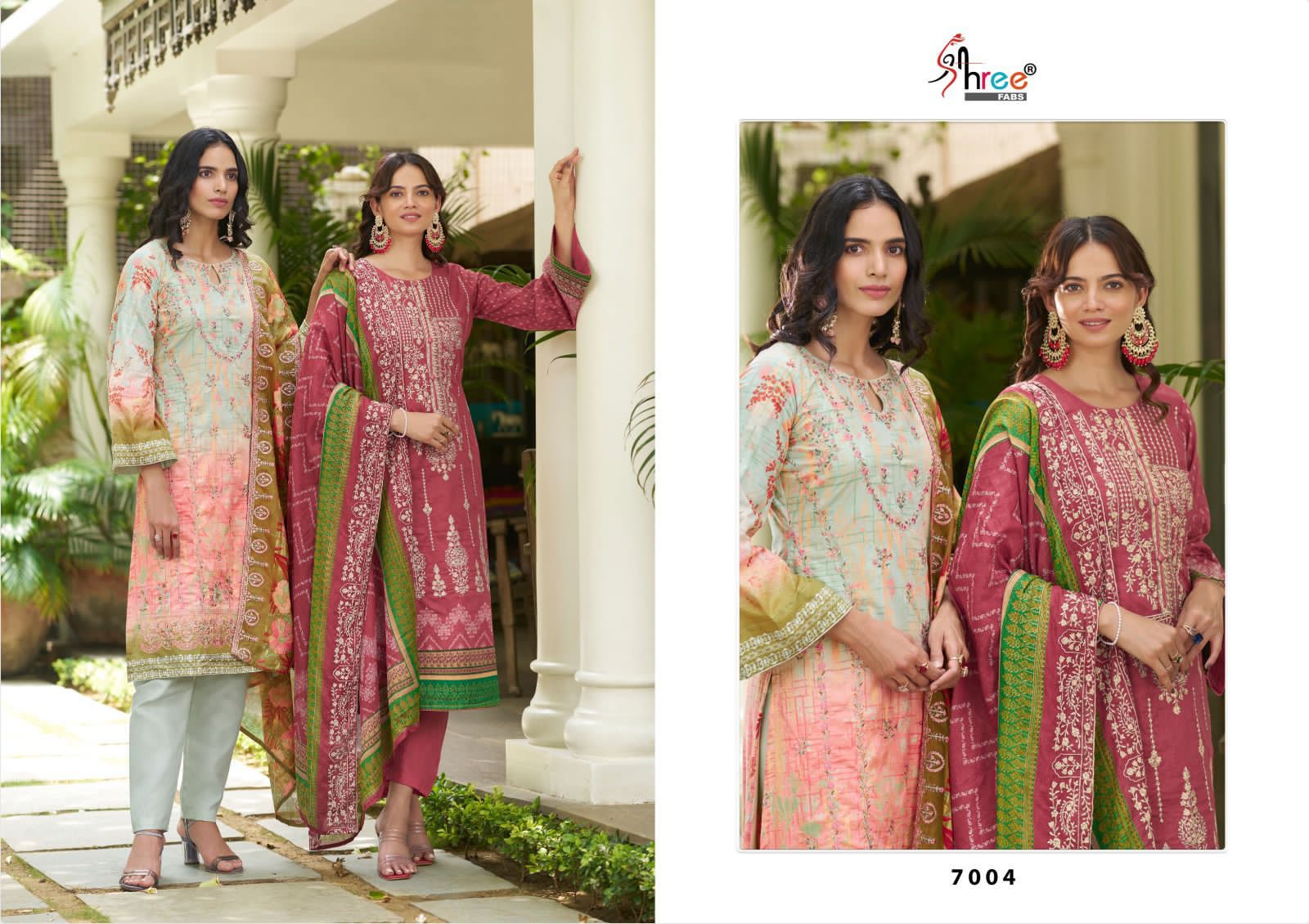 Bin Saeed Lawn Collection Vol 7 By Shree Fab