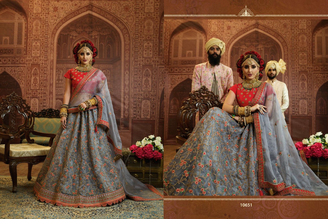 Riddhoo 10651 Inspire Party Wear Lehnga Choli Single Available