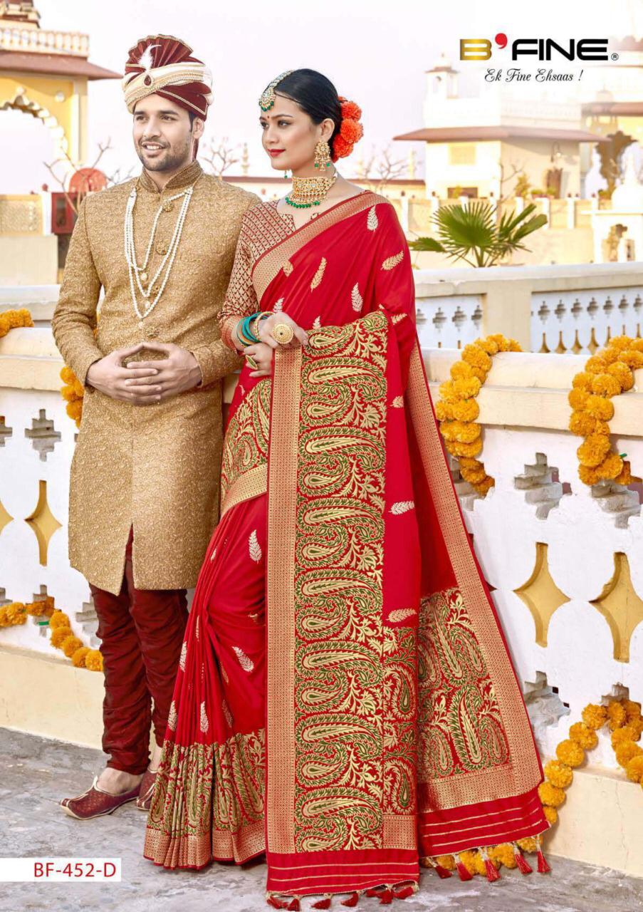 Roohani Series 450 To 455 Colours By B Fine Singles Available Wholesaler Supplier From Surat