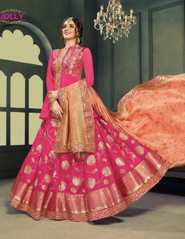 Jolly 601 Series Designer Party Wear Lehenga Collection Wholesaler Surat