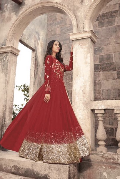 Maisha 5202 And 5203 New Colours Designer Gowns Dealer