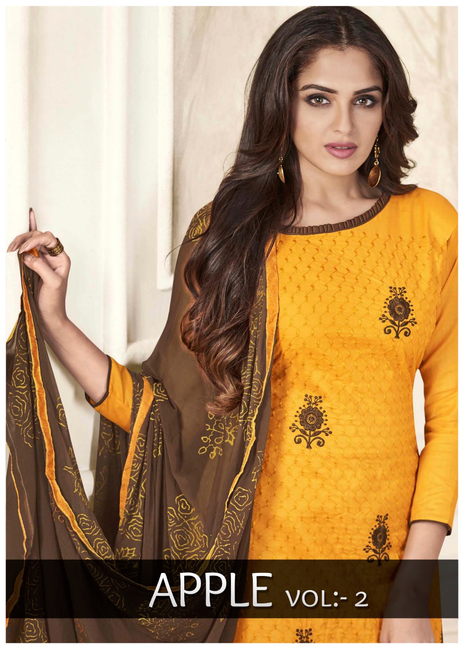 Apple Vol 2 By Nitya Nx 24001 Series Fancy Cotton Salwar Kameez Catlog Wholesale Dealer And Supplier...
