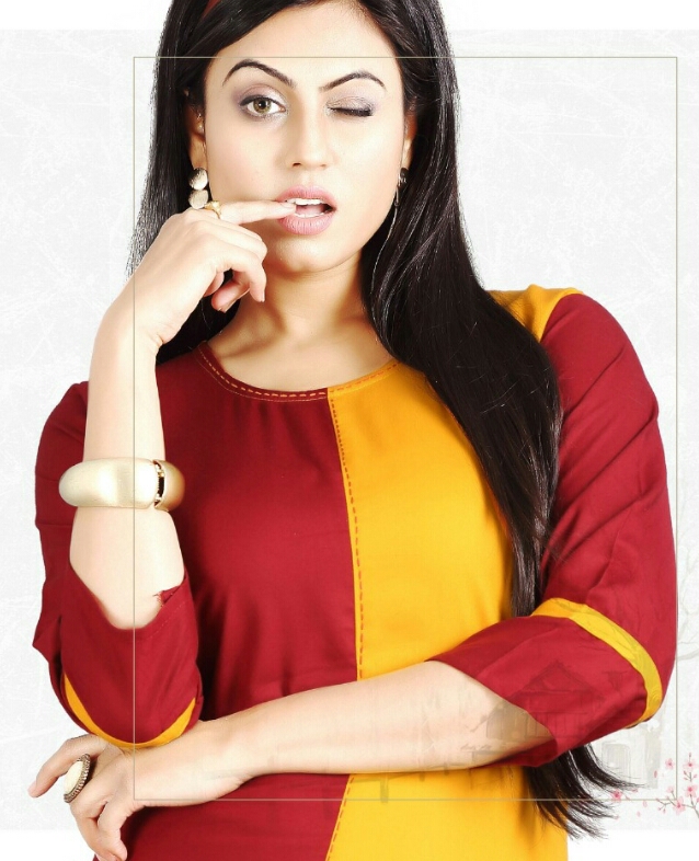 Candy Pop 1001 Series Fancy Reyon Kurti Catlog Wholesaler Surat