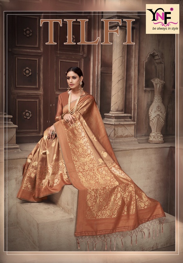 Tilfi By Yadunandan Fashion 28820 Series Fancy Banarasi Kanjivaram Silk Saree Catlog Wholesale Deale...