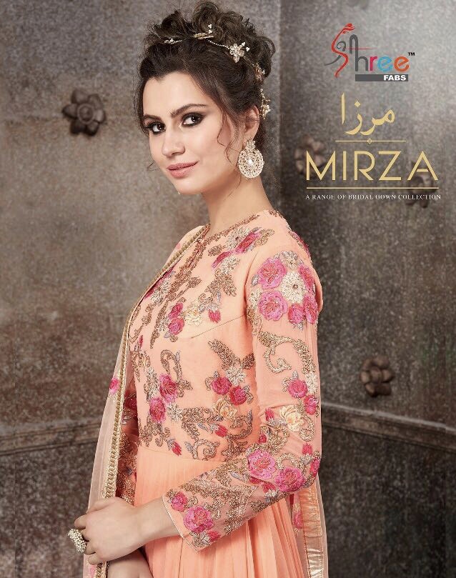 Shree Fabs Mirza 1201 Series Designer Bridal Gown Catlogue