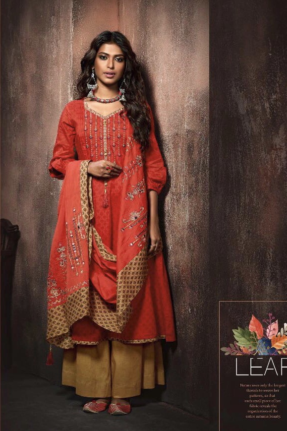 Sargam Print Leaf 65001 Series Pure Lawn Cotton Print Salwar Kameez Catlog Wholesale Dealer And Supp...