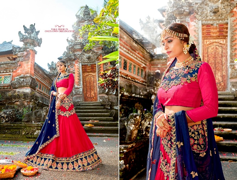 Riddhoo Grace 1121 Series Designer Lehnhenga Catlog Wholesale Dealer Surat