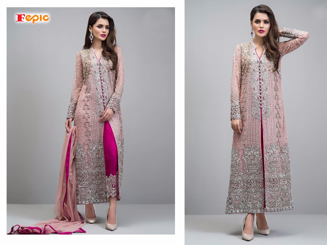 Rosemeen Sanobar Nx By Fepic Fancy Pakistani Salwar Kameez Catlog Wholesale Dealer And Supplier Sura...