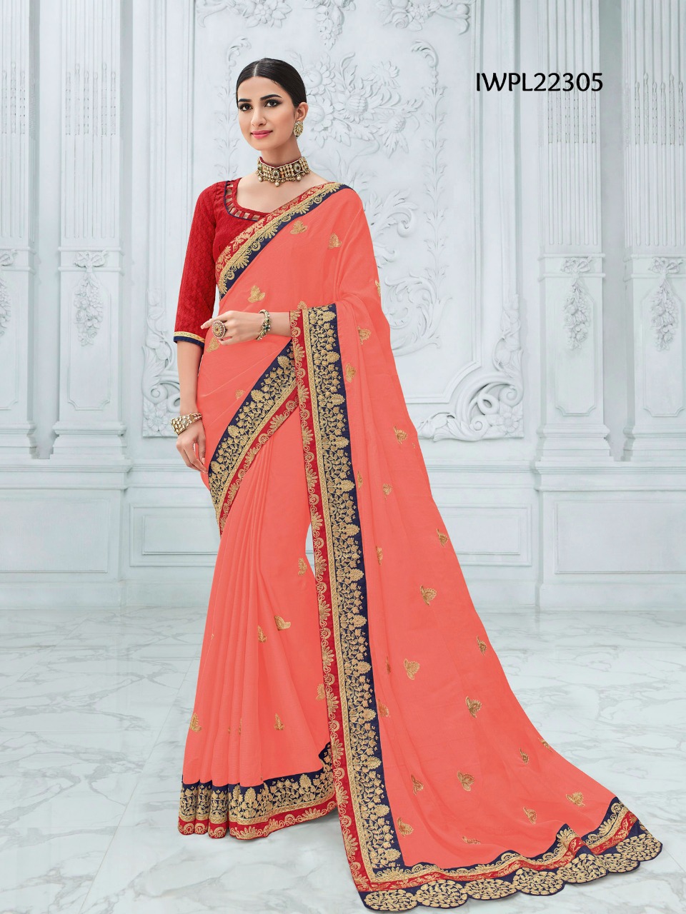 Softkota 22302 Series Fancy Designer Party Wear Saree Collection Wholesaler Surat
