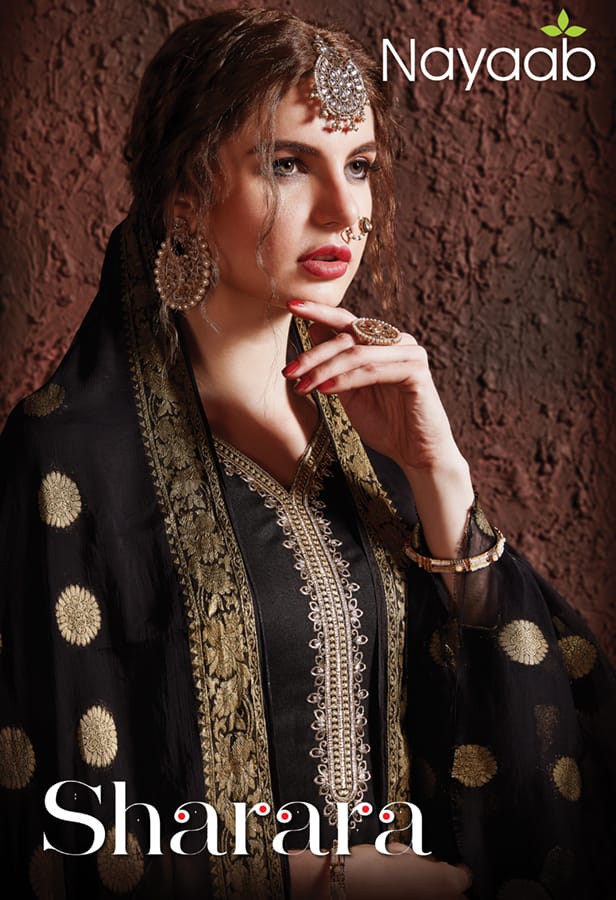 Sharara By Nayaab 301 Series Designer Pakistani Sarara Suit Collection Wholesaler Surat