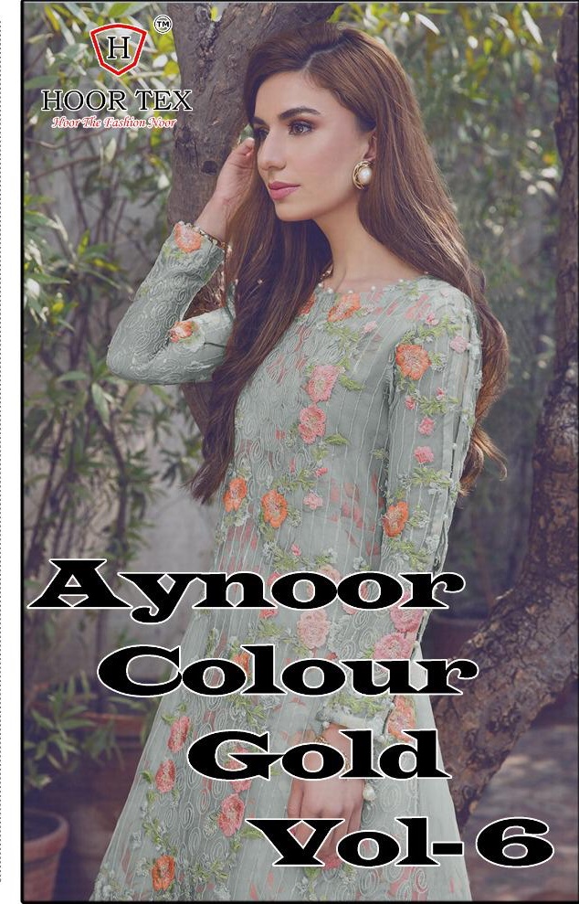Aynoor Colour Gold Vol 6 By Hoor Tex Manufacturer Traders Surat