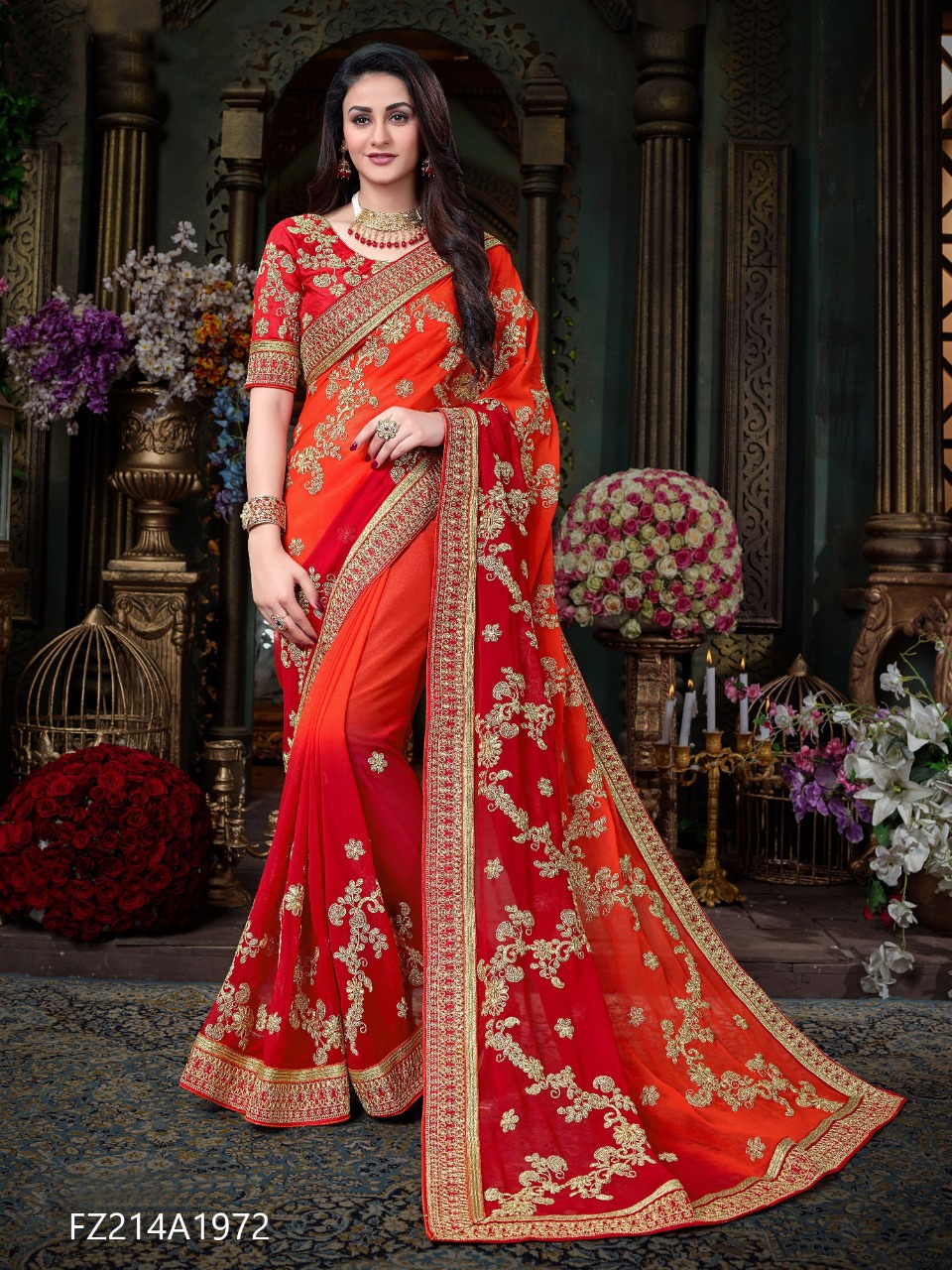 Fz 214 1970 Series Fancy Designer Party Wear Saree Collection Wholesaler Surat