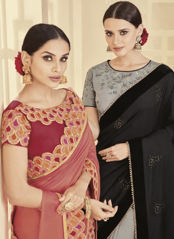 Heart N Soul Simona 912 To 925 Series Fancy Party Wear Saree Catlog Wholesaler Surat