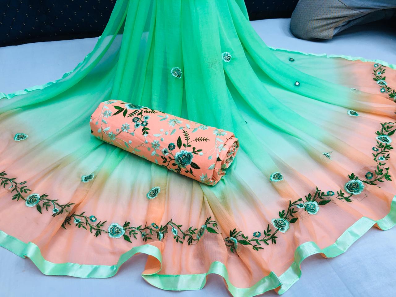 Cotton Collection Fancy Cotton Embroidery Salwar Kameez With Nazmeen Dupatta Wholesale Supplier Sura...