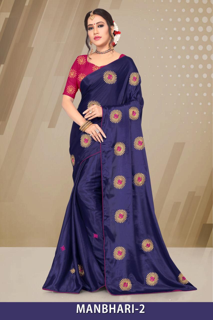 Manbhari By Right One Fancy Turkey Saree Catlog Wholesale Dealer Surat